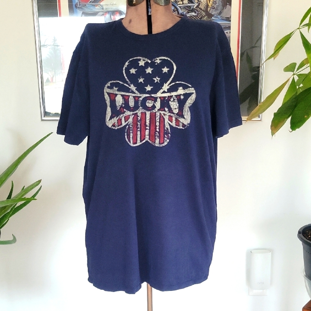 Lucky Brand Top Large Blue
